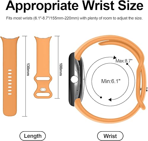 Miniatura 3 de Correa de reloj Pixel compatible con Google Pixel Watch 1 BandPixel Watch 2, correa de silicona suave para mujeres y hombres, correa deportiva