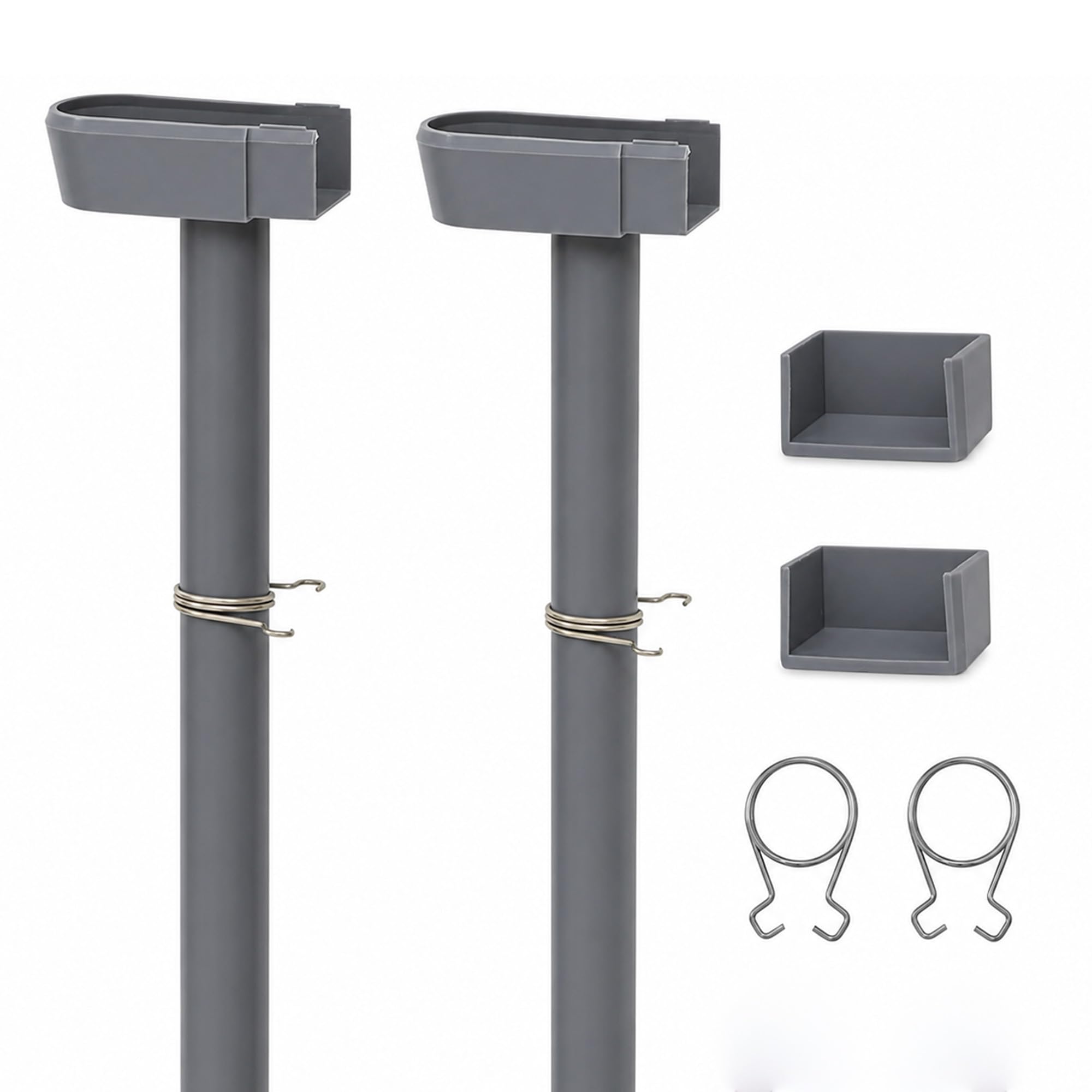 35mm Greenhouse Downpipe Kit, 66cm Rainwater Drainage Pipe with Fittings