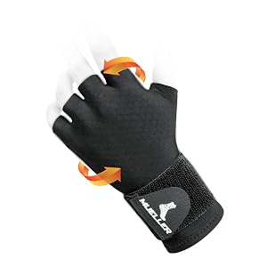 Mueller Sports Medicine Compression Glove for Men and Women Hand Wrist Pain Relief Support Ideal for Carpal Tunnel