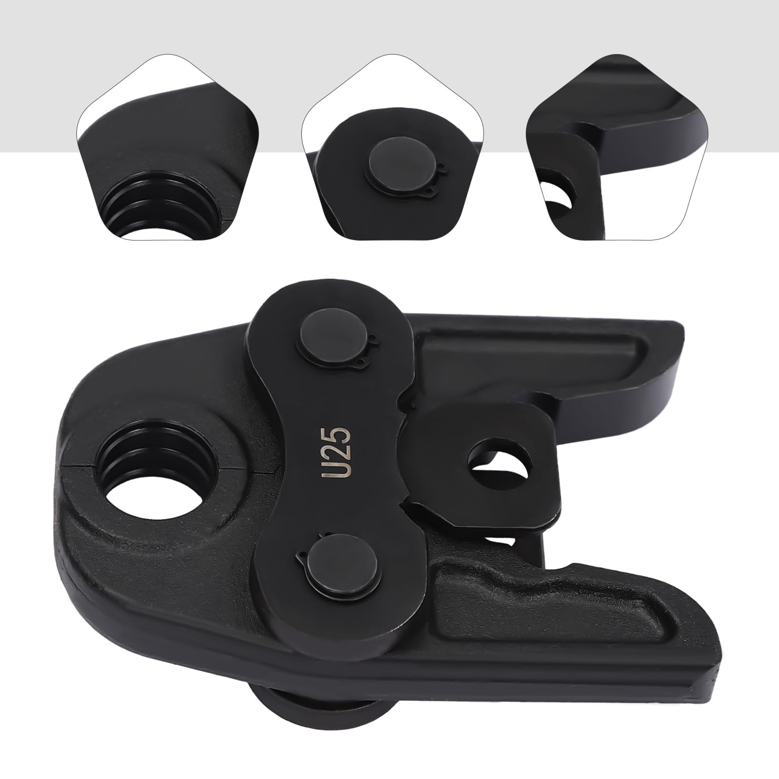 Prensa de mordaza de prensado, mordazas de prensado, alicates de prensado, pinzas de presión para trabajos de conexión en tubos de plástico, tubos compuestos, manguitos de metal, accesorios de cobre