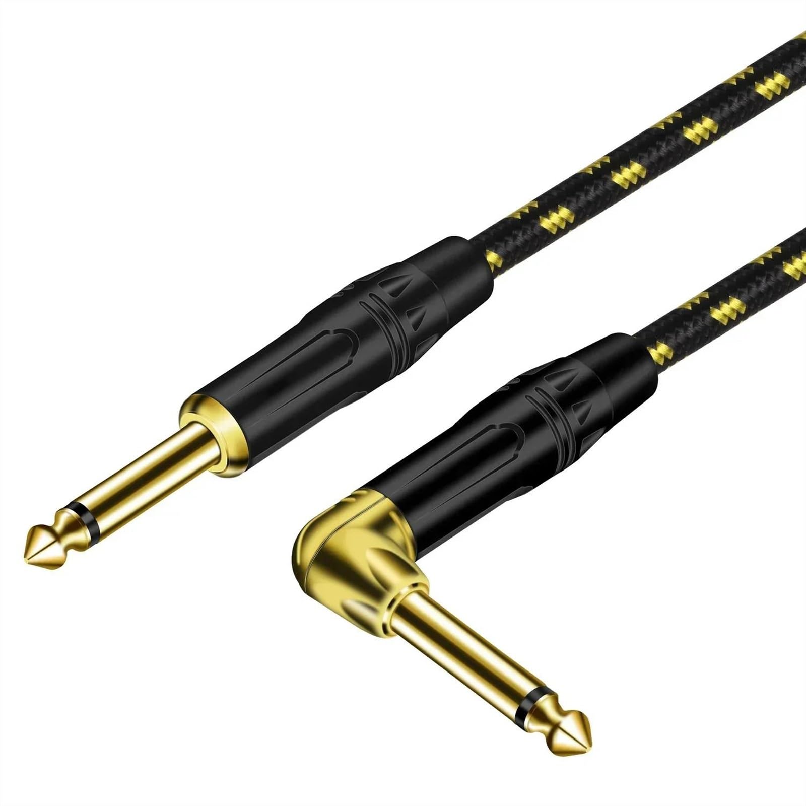 Kabel Audio Do Gitary Kątowy kabel gitarowy 1/4" - profesjonalne kable do gitar elektrycznych i kable wzmacniające (Color : 3, Size : 300cm)