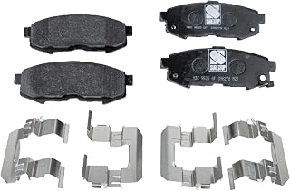 Brake Pad Set Compatible with Mazda MPV 2004-2006 Rear Organic, Pro-Line Series