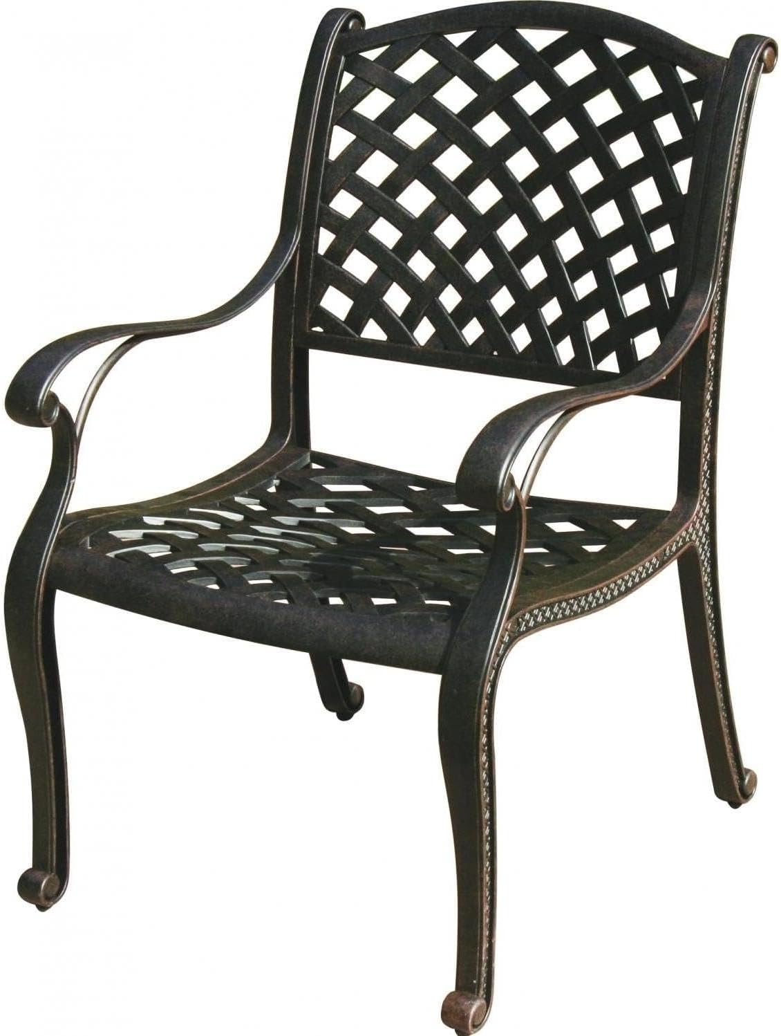 Darlee Nassau Cast Aluminum Patio Dining Chair