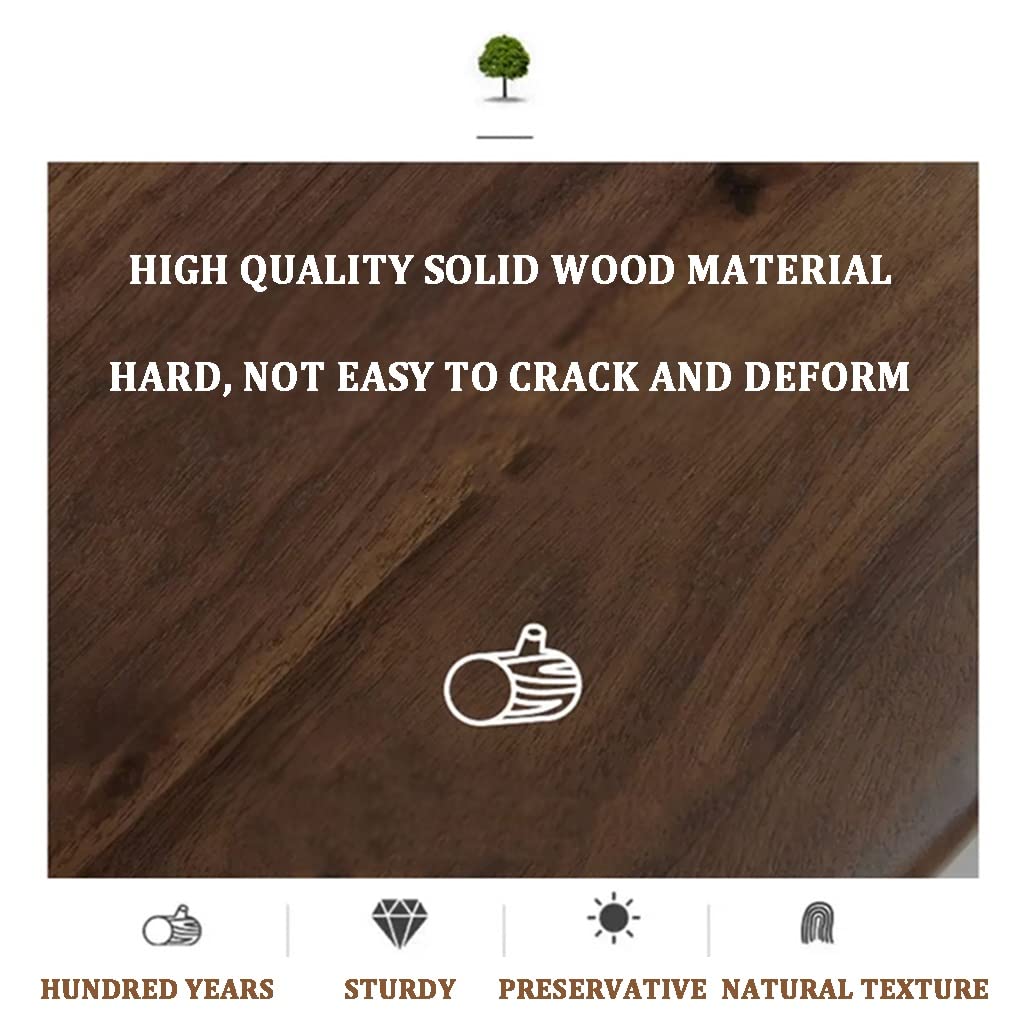 Calzador de madera maciza de alta calidad, mango de 60 cm de largo para un fácil uso del zapato, ajuste cómodo, color marrón elegante, ideal para almacenamiento en casa o viajes, 23.6 x 1.6 pulgadas.