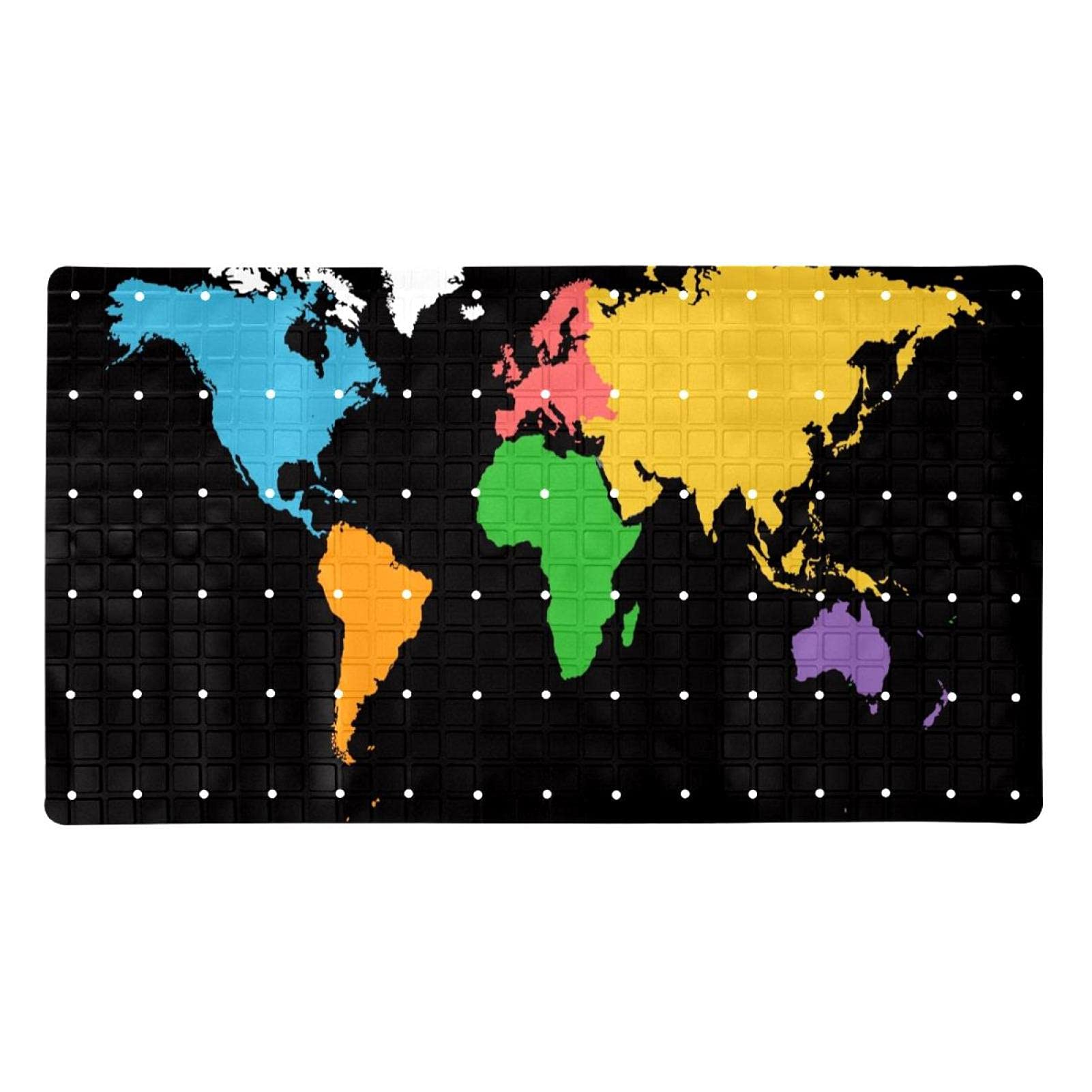 Tapis de salle de bain pour baignoire 40x70 cm anti-moisissure et drainant