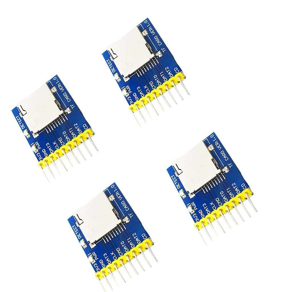 CALANDIS™ 4pcs Micro SD TF T-Flash Card Reader Module SPI w/Level Converter Chip | Other Electronic Components | Electronic Components | Electrical & Test Equipment