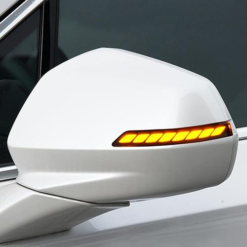 Miniatura 3 de HIGH FLYING Para Chevy Chevrolet Blazer 2019-2025 - Espejos laterales LED para coche, luces intermitentes dinámicas secuenciales, juego de un par de