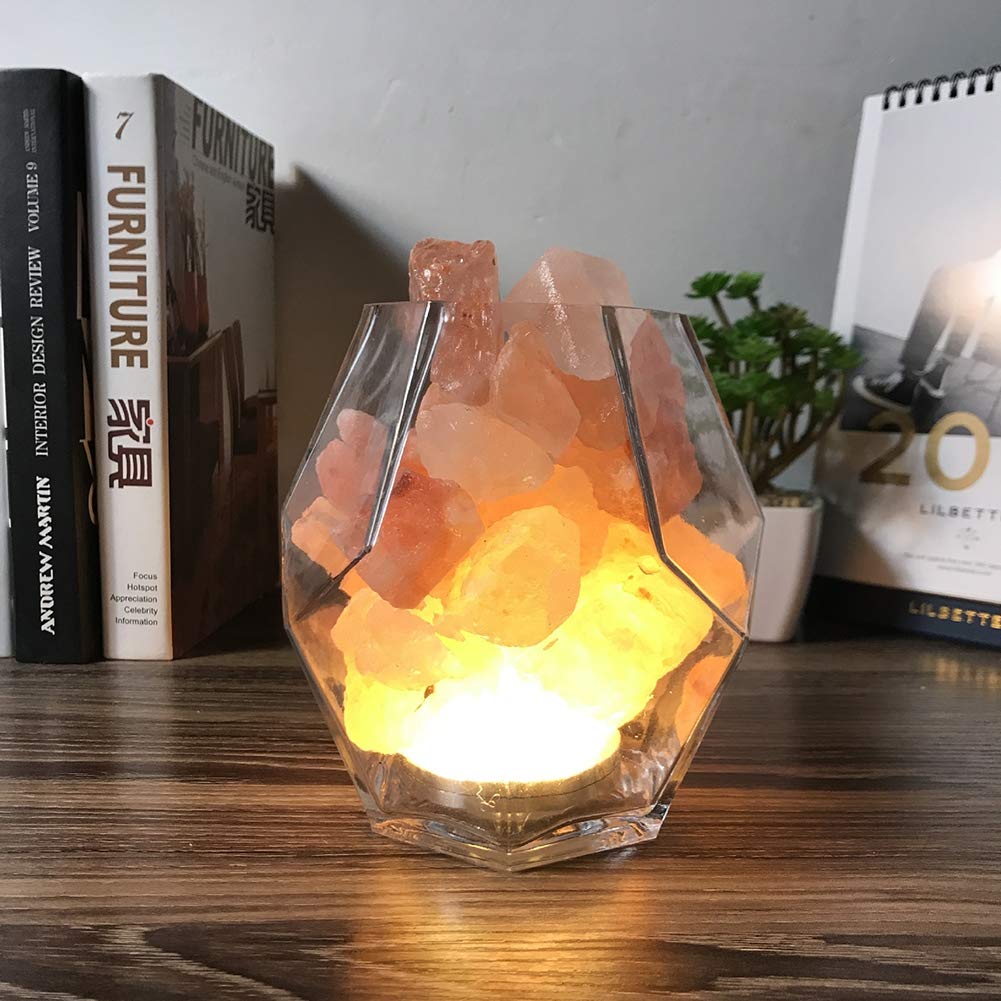 ヒマラヤ岩塩ランプ [ムーン型] 岩塩 ランプ ヒマラヤ岩塩ランプ ムーン型 ソルトランプ 岩塩 ヒマラヤ岩塩