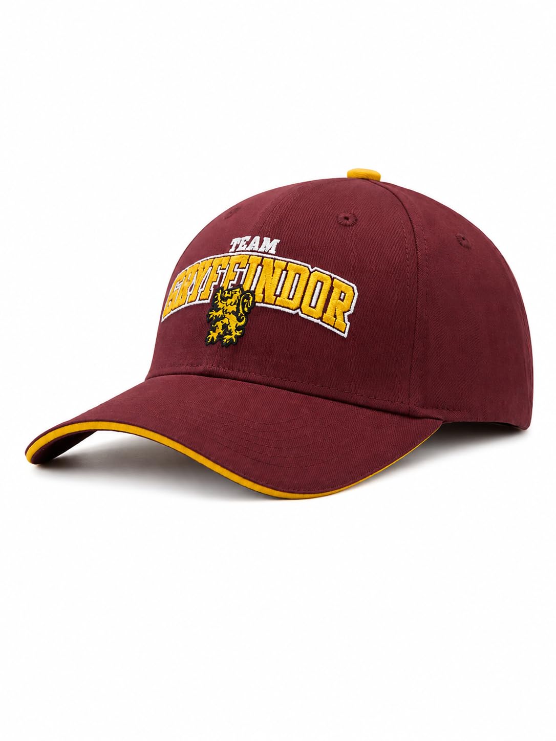 the souled store Snapback: Gryffindor Caps | Official Harry Potter Merchandise | Premium Embroidered Hogwarts House Lion Cotton Hat | Adjustable Unisex Maroon Snapback for Men & Women-picture-30