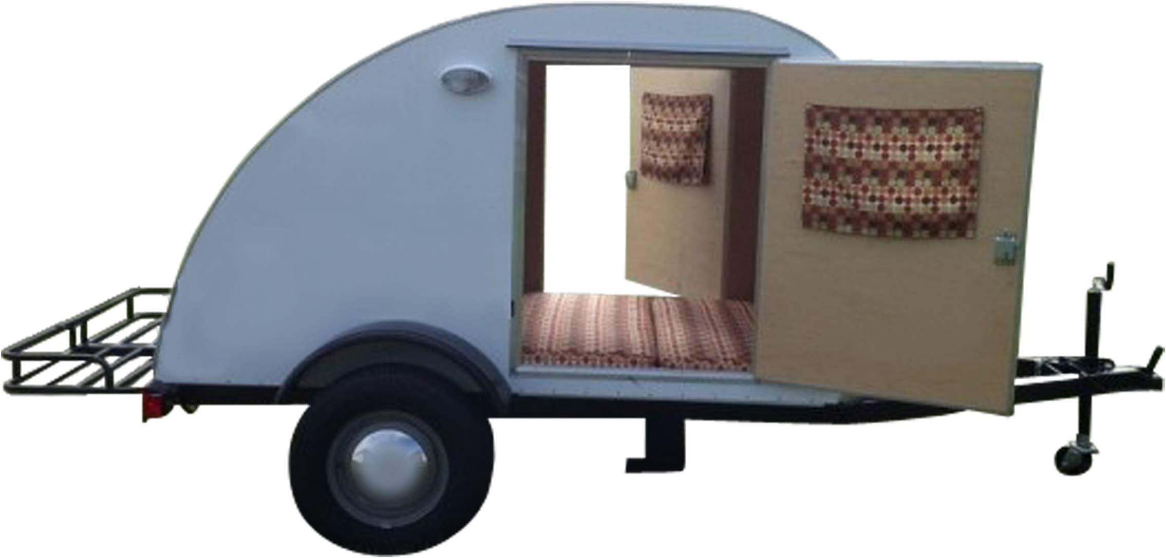 Teardrop Trailer Plans - Lightweight Camper for Motorcycle/Small Car Build
