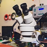 Vista 5 de LED-144-ZK Iluminador de luz de anillo ajustable negro de 144 LED para microscopio estéreo (144 LED anillo de luz)