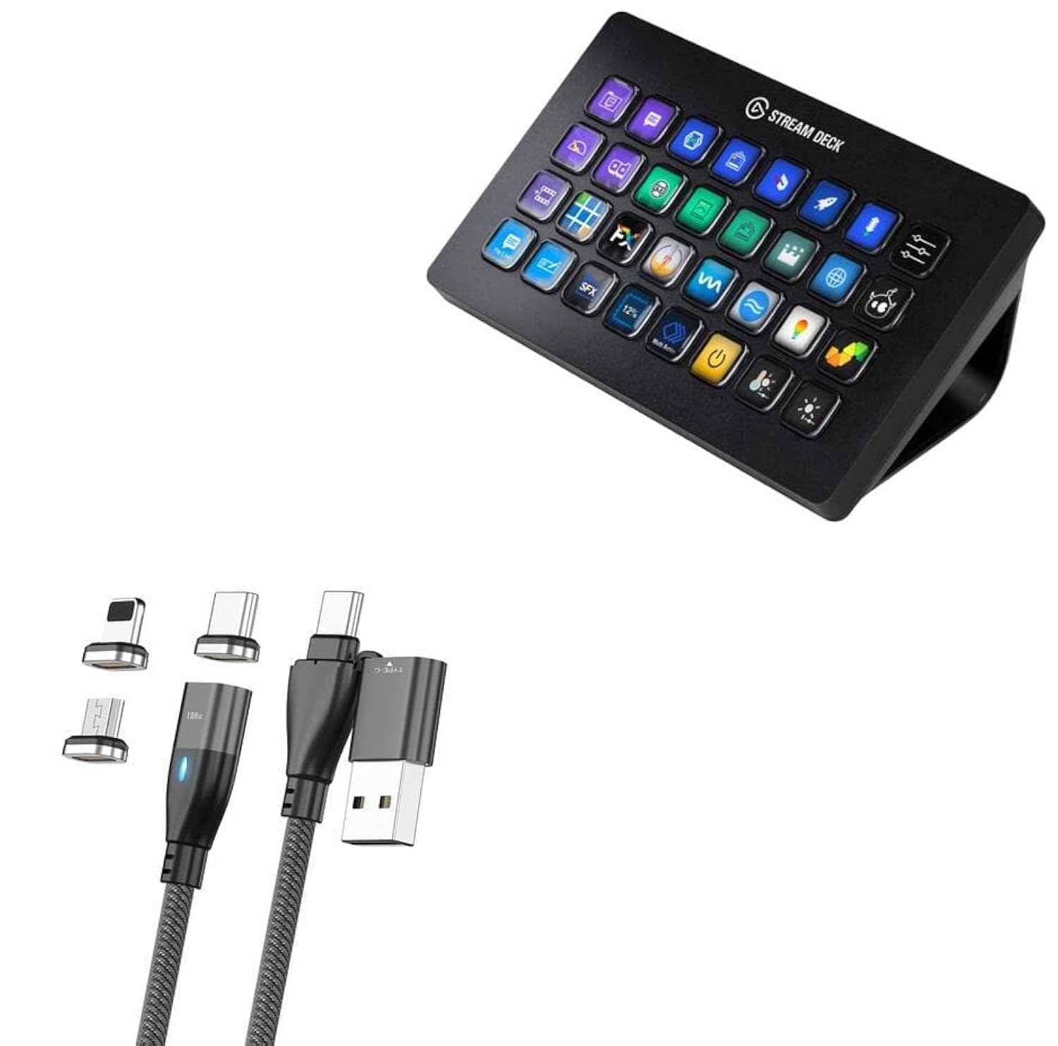 エルガと Amazon.com: BoxWave Cable Compatible with Elgato Stream Deck