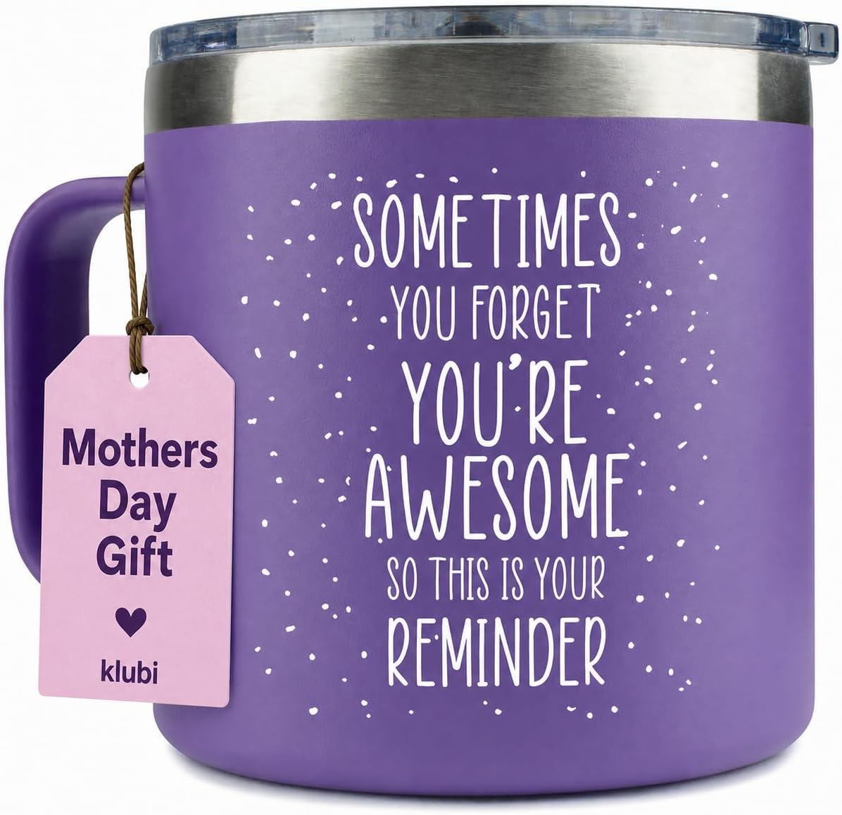 - Mothers Day Gifts for Mom - Birthday Gifts for Women Friendship - Sometimes You Forget You're Awesome Gifts Purple Coffee Mug 14oz Teachers and Nurses Appreciation Week Gift for Women, Inspirational