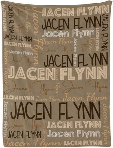 Miniatura 12 de Dr.TOUGH Mantas personalizadas para niños y adultos, manta personalizada con nombre para niños, manta con monograma con nombres personalizados