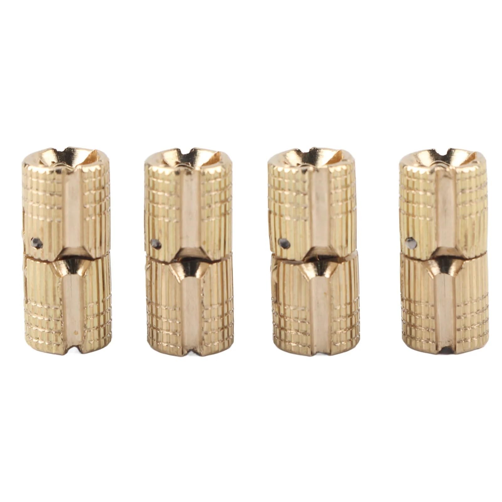 Wbtajzhy One Color Barrel Hinges 4 Pack Copper 8X18 Mm 180 Degree Cabinet Hinge