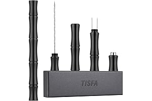 TISFA Cigar Draw Enhancer Tool - 3-in-1 Perfector for Enhanced Smoking Pleasure