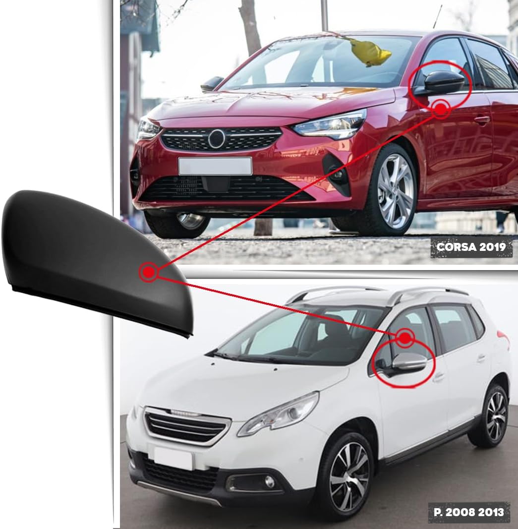 BLACK CAP [Driving Side] For Car: C3