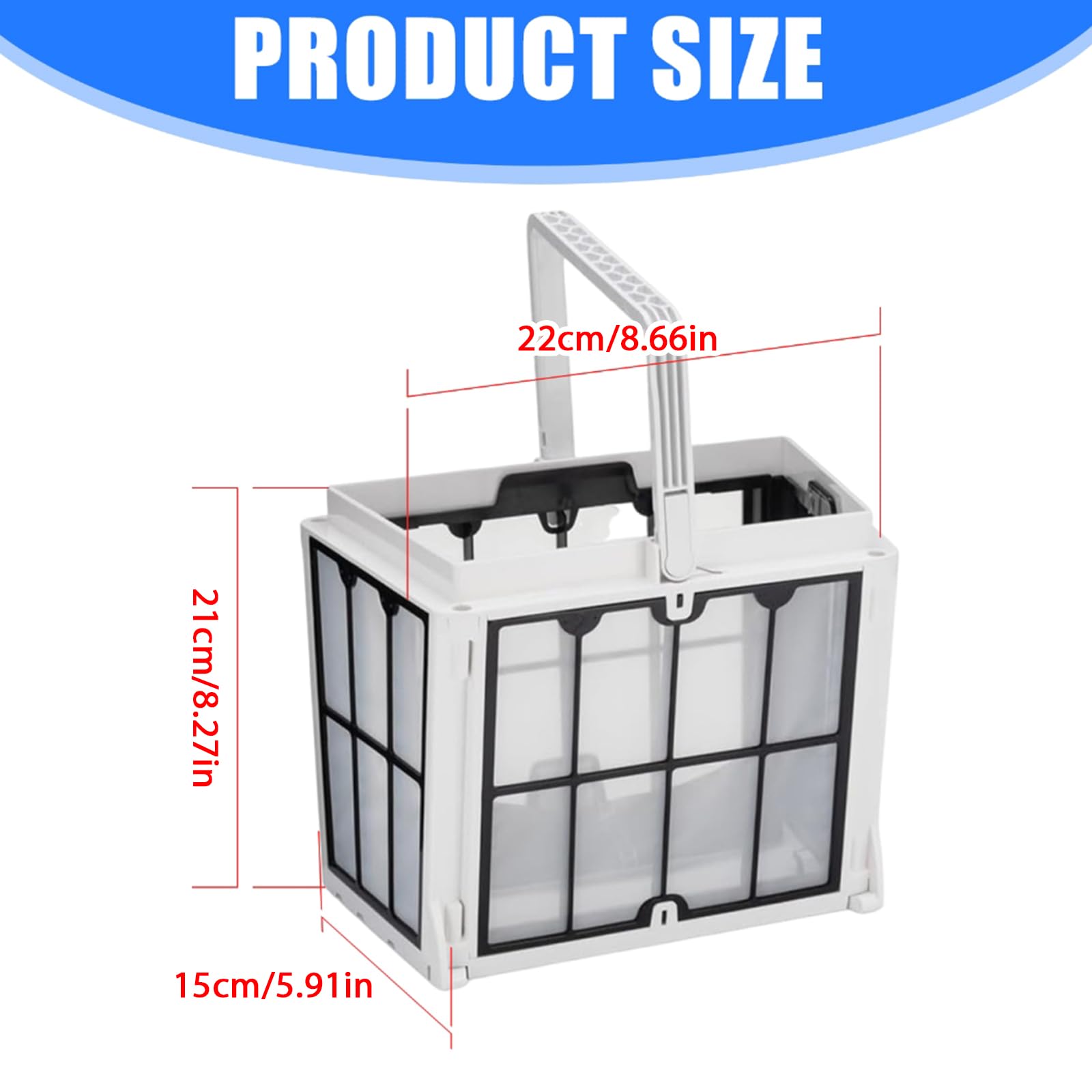 Canasta de filtro para aspiradora de piscina robótica que optimiza la eficiencia de limpieza y fácil mantenimiento Canasta de filtro de limpieza de piscina de repuesto