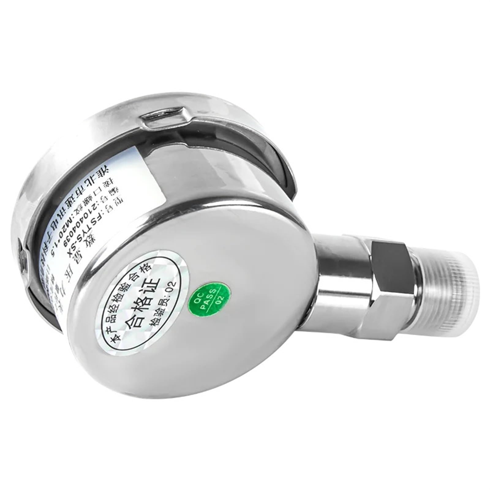 1 szt. 100 kpa 100 psi hydrauliczny manometr cyfrowy 0-40 MPa 60 mm ciśnieniomierz 0,5% manometr ciśnieniowy (NPT 1-8,0-16 MPa)