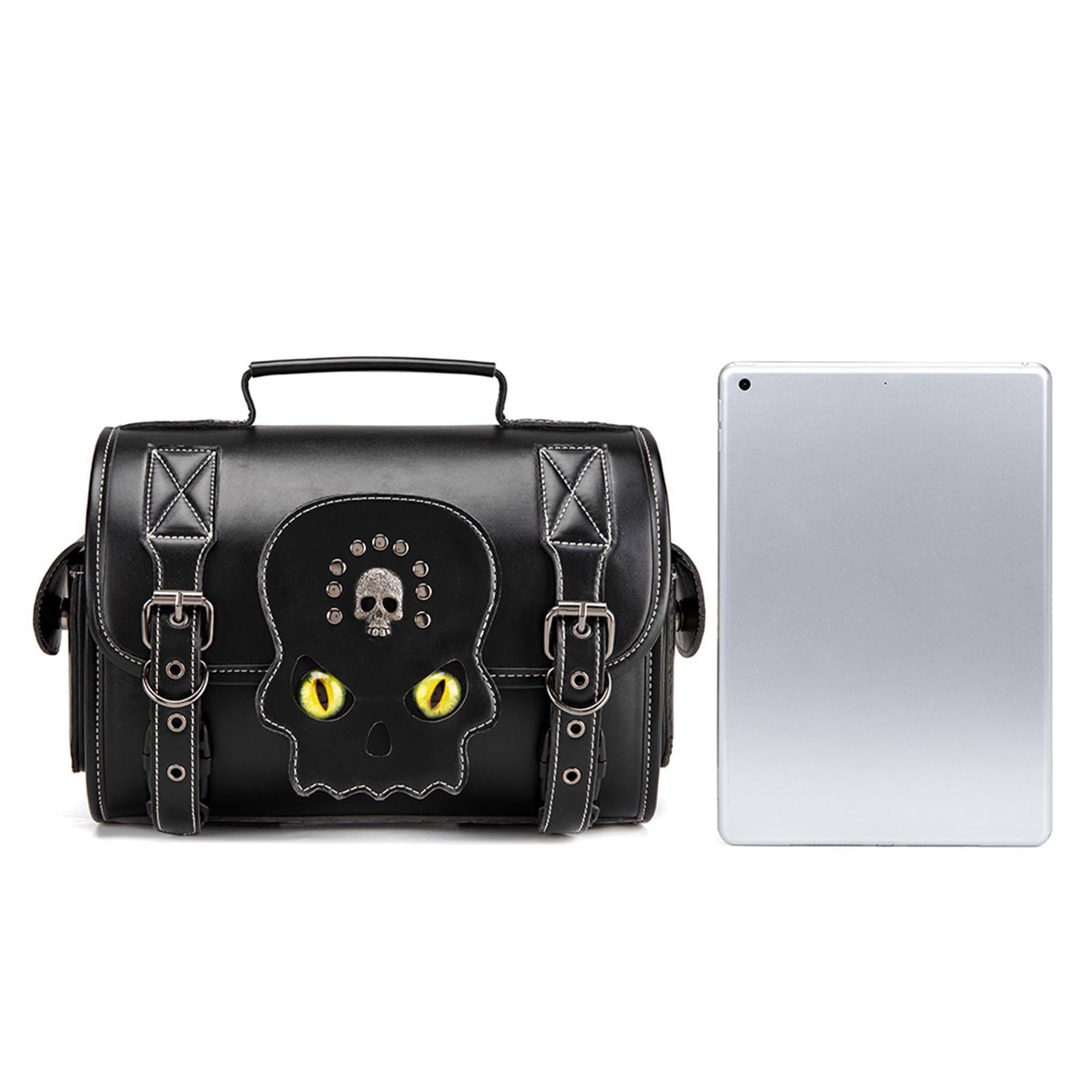 Retro Ridings Taschen Werkzeug Veranstalter Motorradwerkzeug Mit Einfacher Installation Und Bequemes Tragen Für Reisen Geräumiger Motorradbeutel