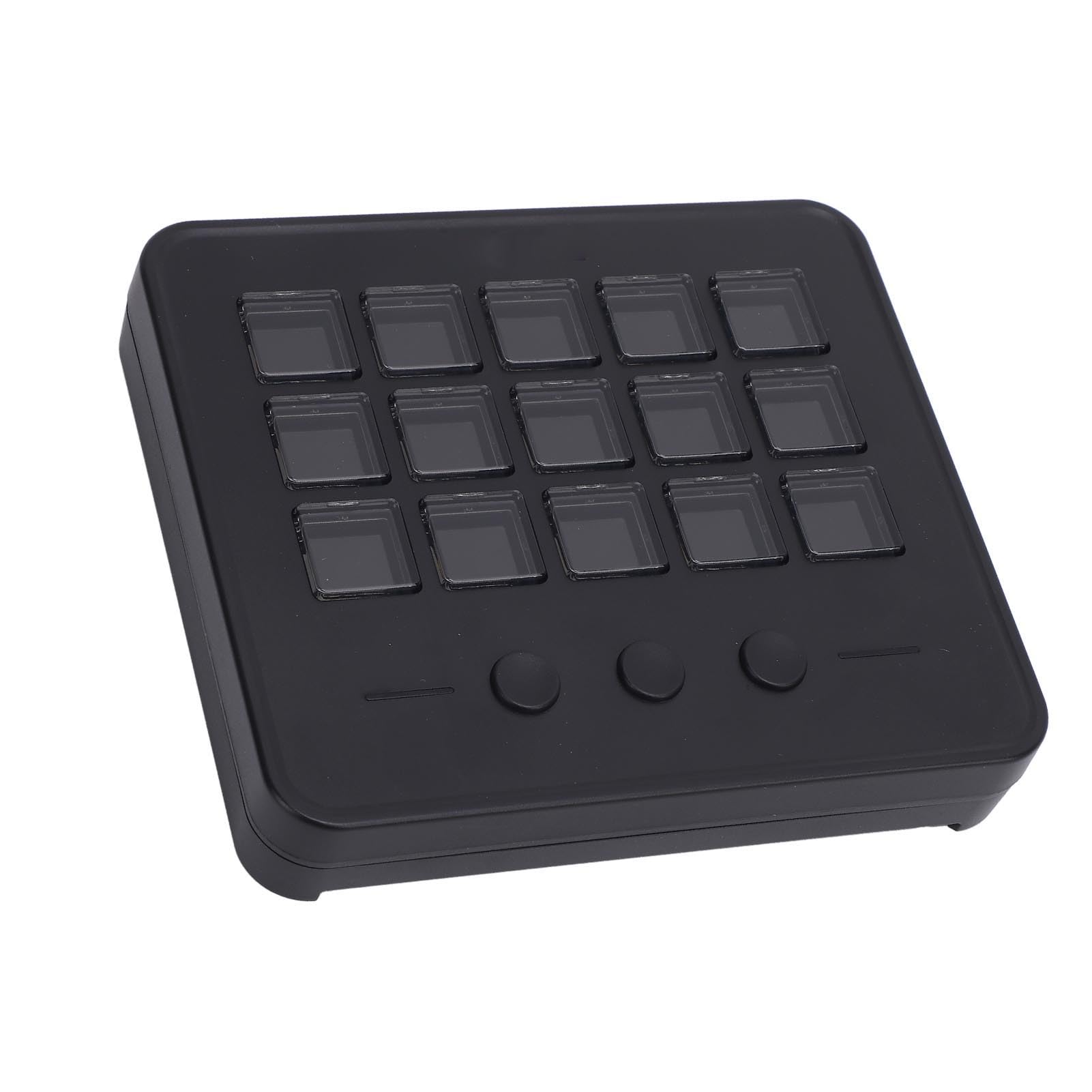 CHICIRIS Controller per lo Streaming con Tasti LCD, Controller da Studio Personalizzabile per OBS, Discord, PC, Azioni di Attivazione, Scorciatoie Macro, Design Compatto per Streaming,