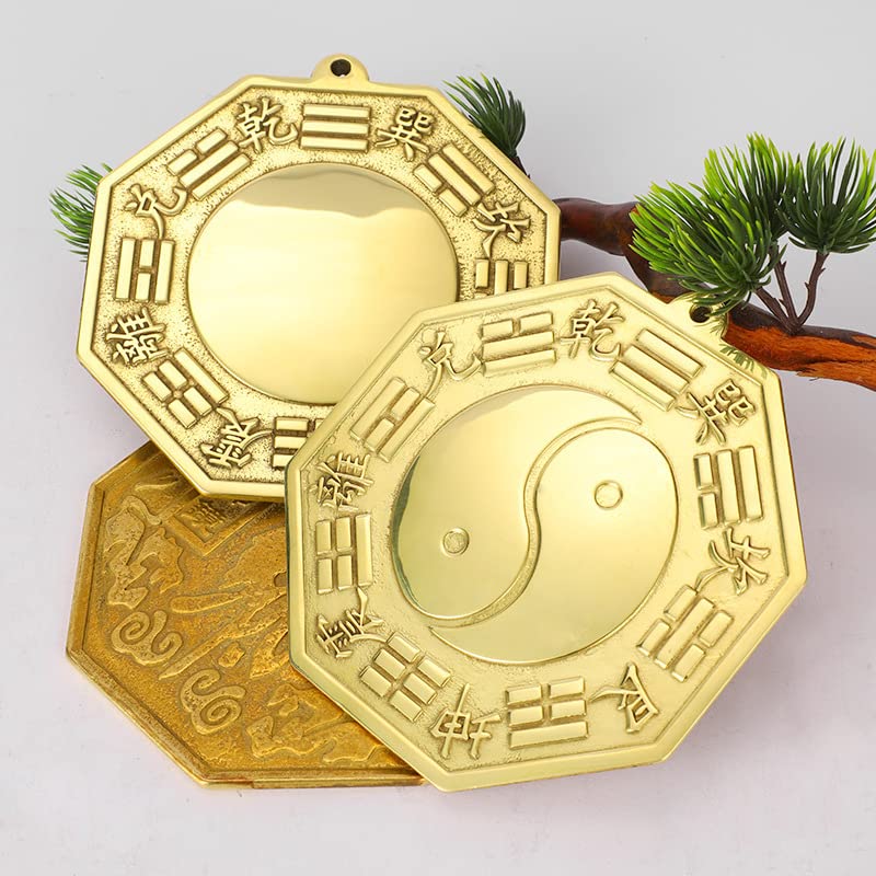 銅製 太極八卦 三叉手鈴 法器 装飾品 工芸品 美術品 置物 銅製 太極八卦 三叉手鈴 法器 装飾品 工芸品 美術品 置物 美術