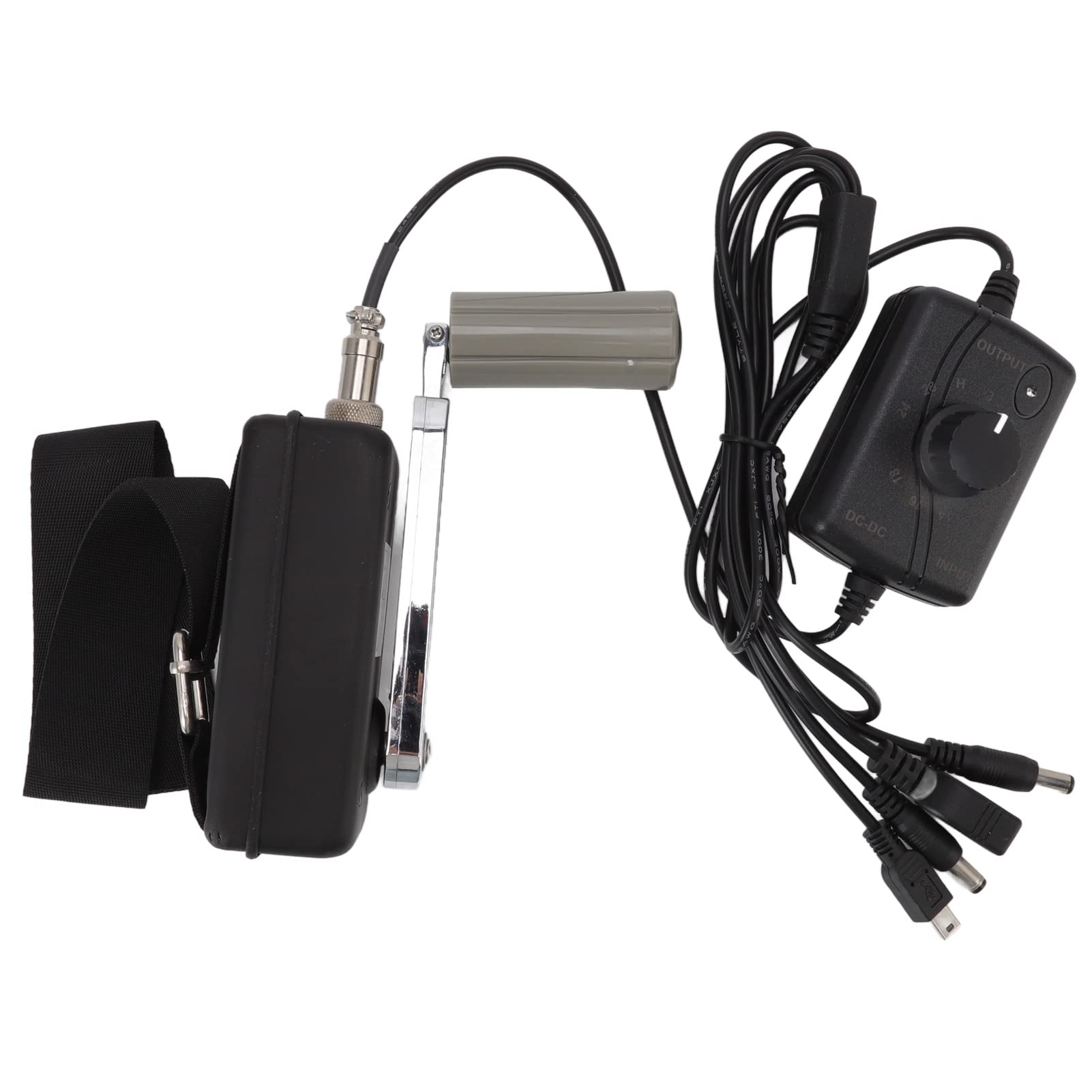 Omabeta Generador de Manivela Portátil de 30 W, Potencia Manual de Alta Eficiencia para Uso en Exteriores de Emergencia, Ligero, Negro