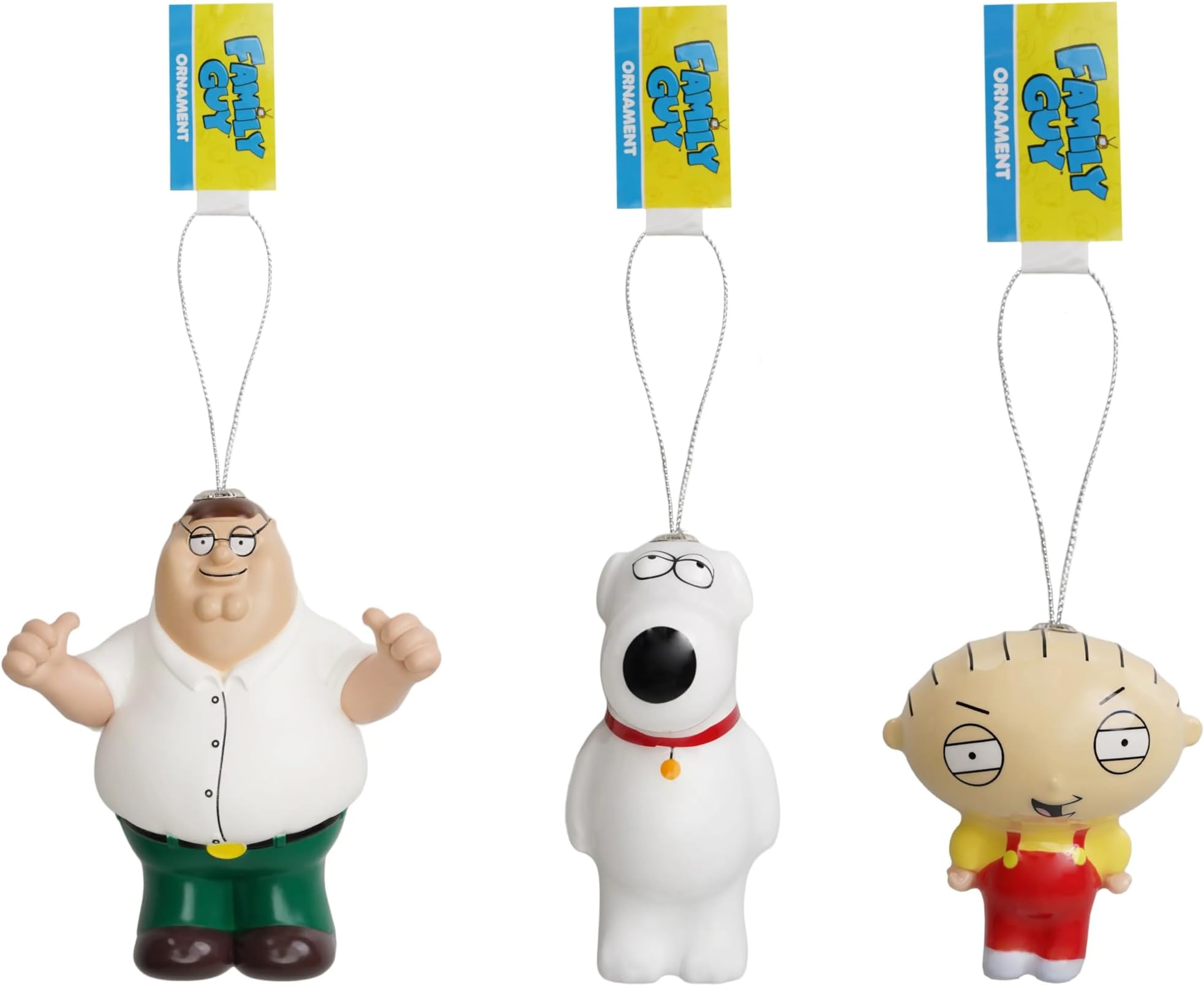 Family Guy Ornaments 3-Pack
