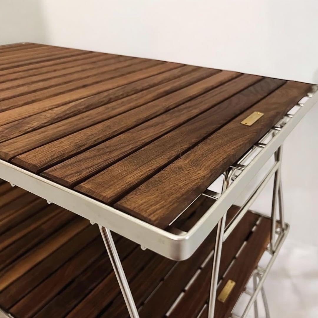 フィールドラックウォールナット天板 フィールドラックが一瞬で お洒落