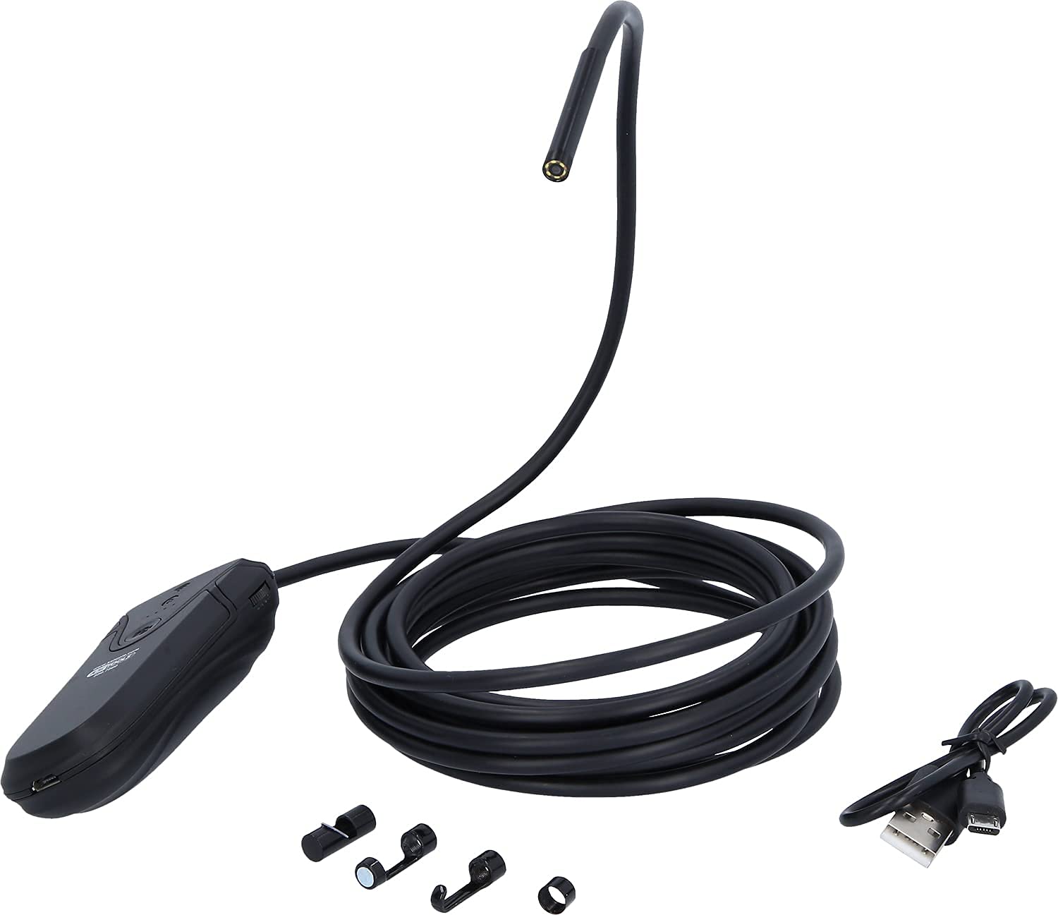 KS Tools 550.7560 Zestaw wideoskop wi-fi Ø 5,5 mm 0° sonda z kamerą przednią HD, 5-szt