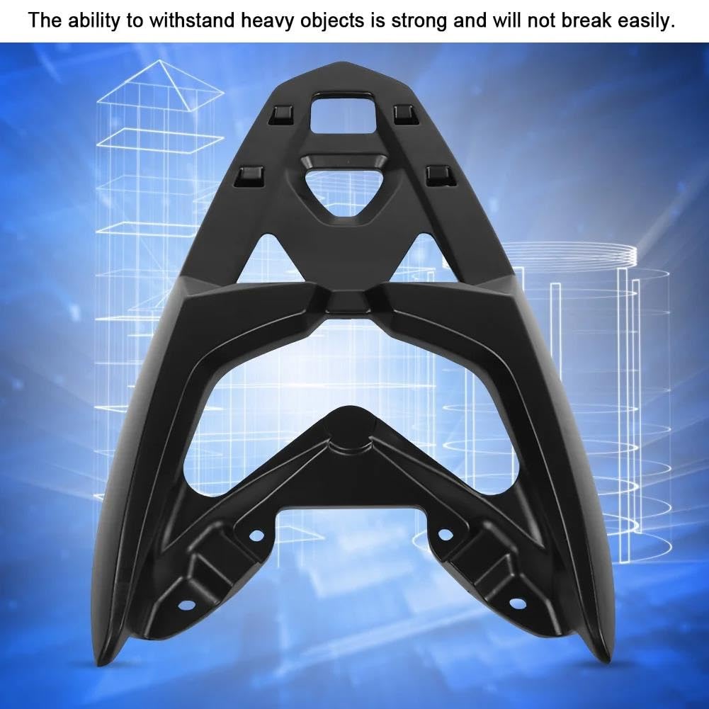Portaequipajes Cajas Moto para Yamaha Nmax 155 2017-2019 Soporte para Equipaje Trasero De Motocicleta Estante Bastidores Contrapunto Aleación WIVAOKOLGR