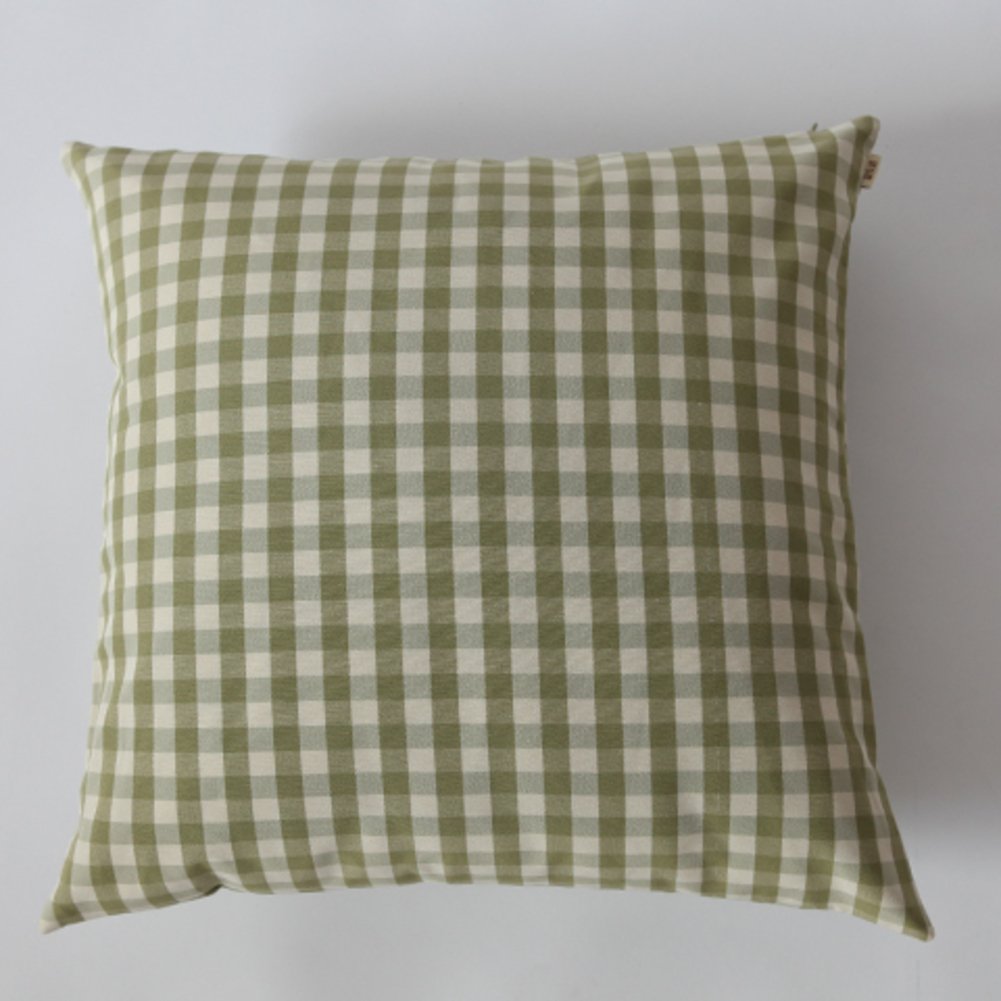 Taie d'oreiller rayée 65x65 cm Version B en coton PP pour coussin