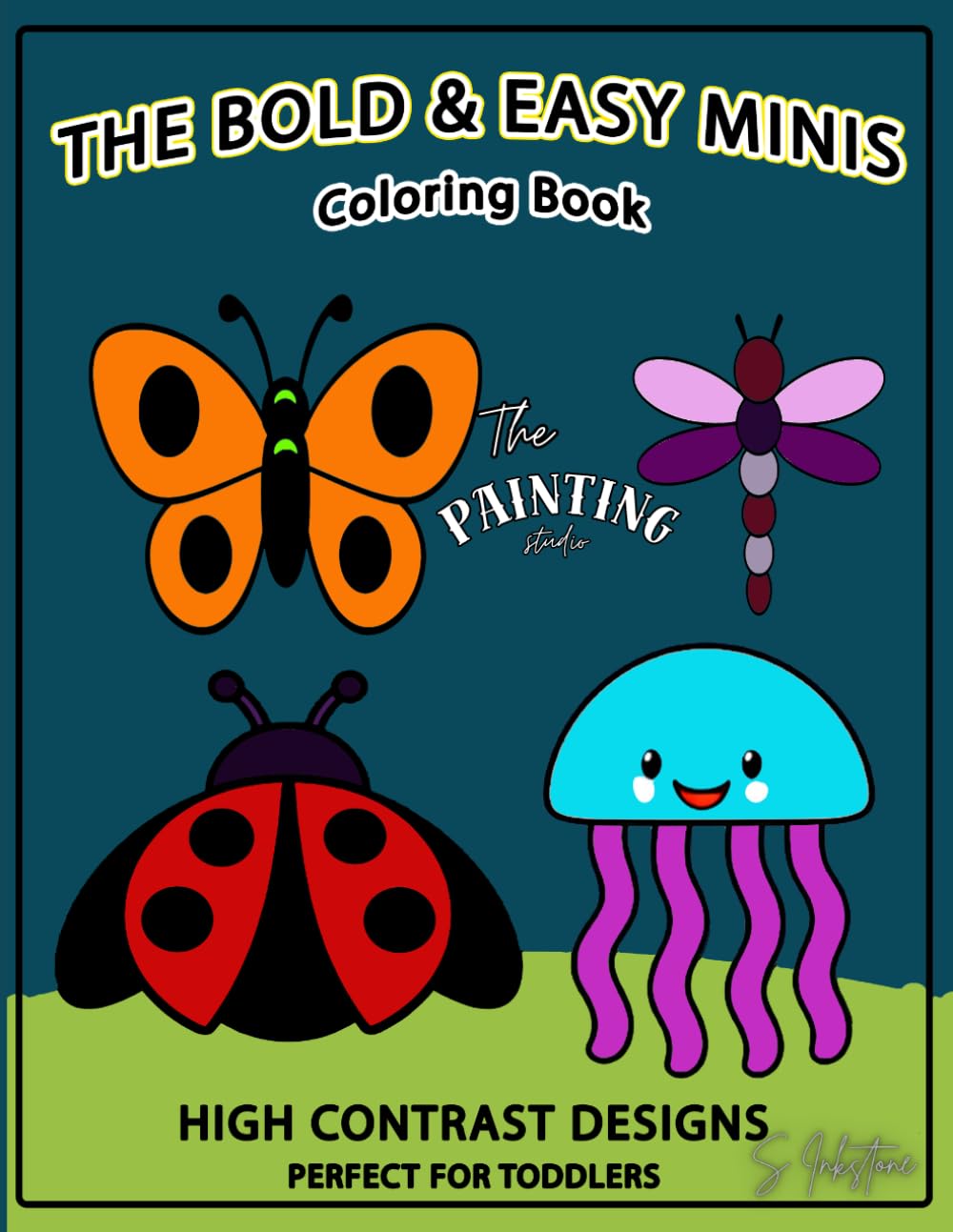 The Bold & Easy Minis: A First Coloring Book for Early Learning, Fine Motor Skills, and Creative Confidence