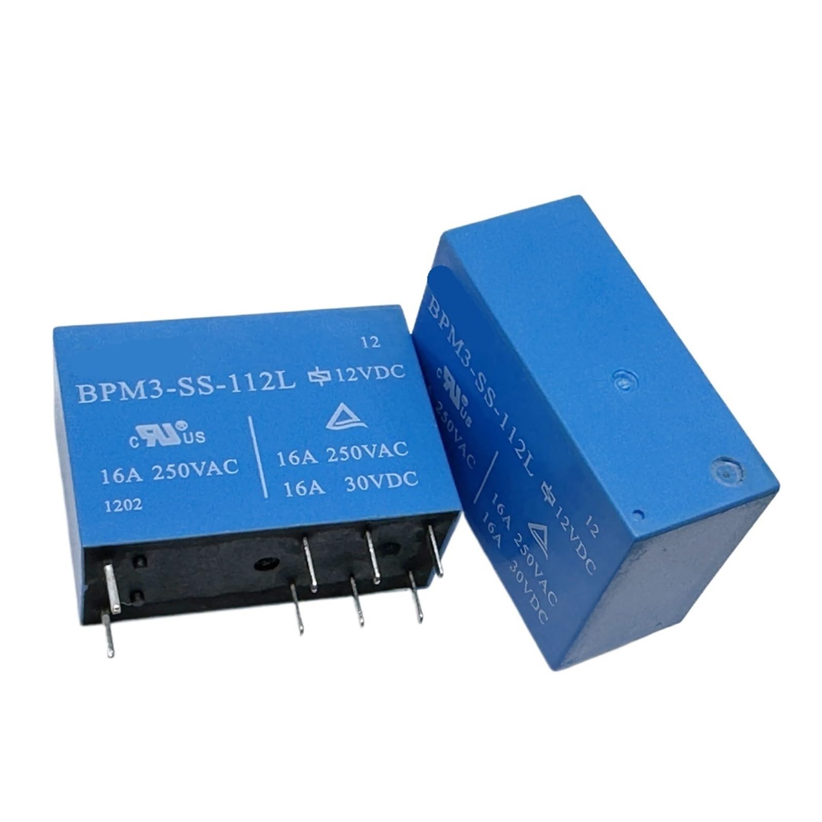 Yzwrwrmktb One Color 1Pc Bpm1-Ss-112Lm (14Fa4-Coil:12vdc-16A) Relay 8Pins