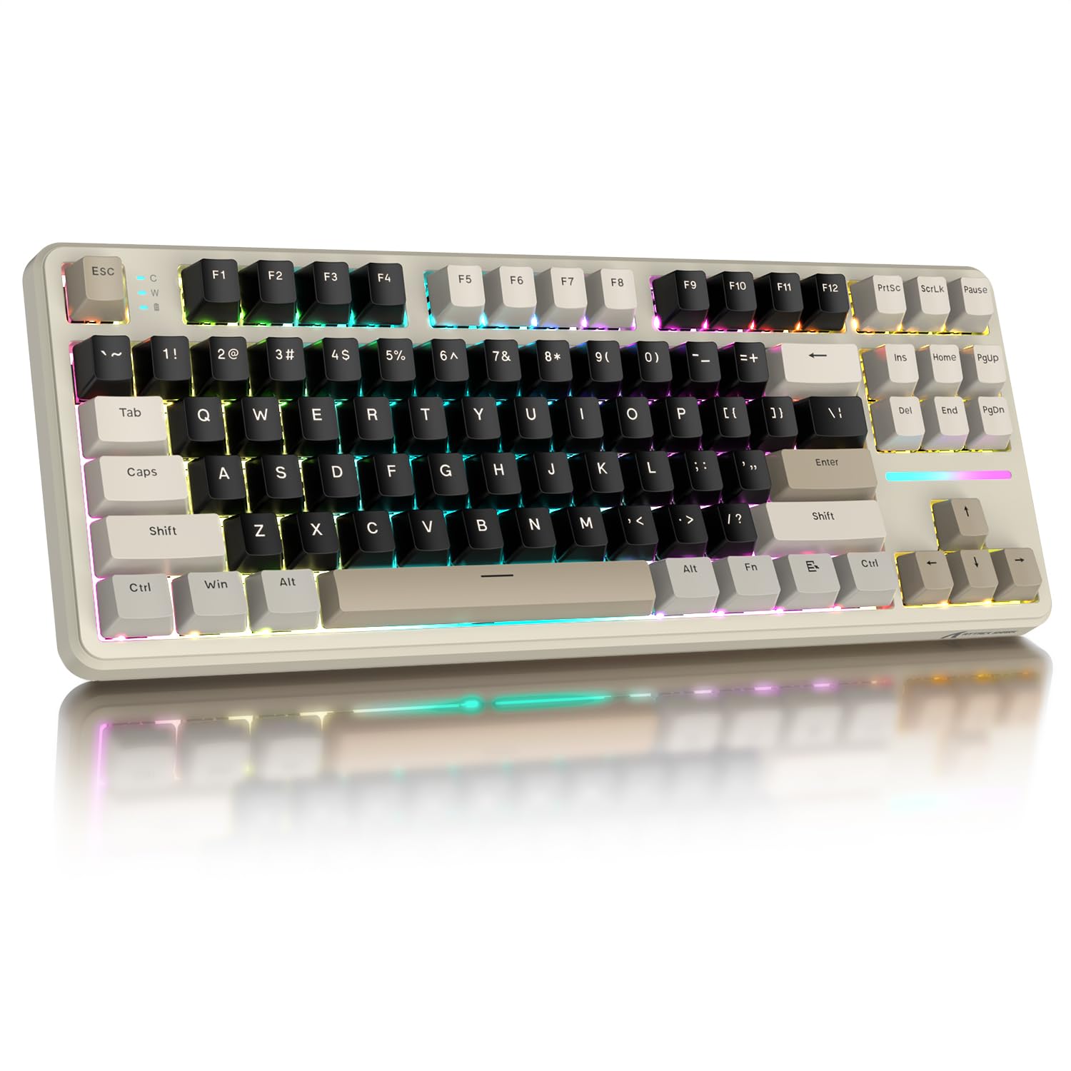 Amazon | ATTACK SHARK X87 ゲーミングキーボード ワイヤレス