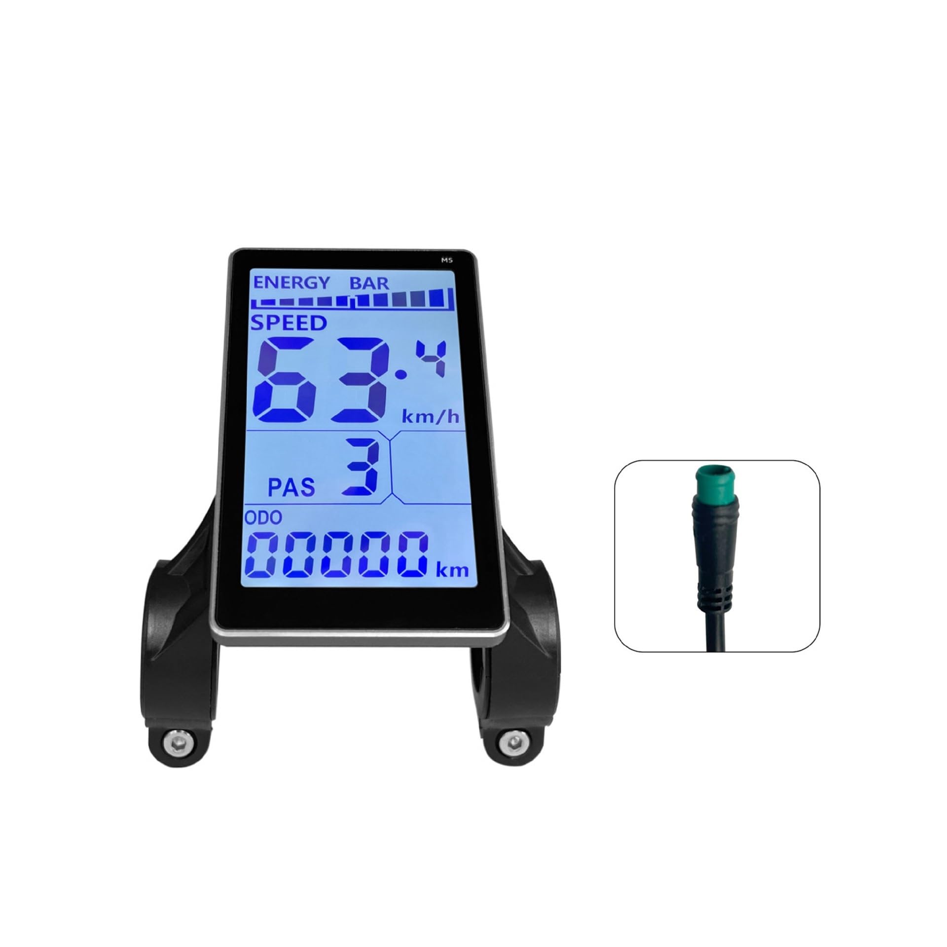 Pantalla para Ebike, Panel LCD para Bicicleta Eléctrica M5 con Pantalla A Color