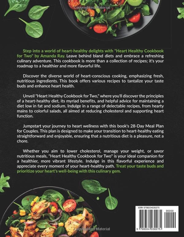 The Heart Healthy Cookbook For Two: 1800 Days of Delicious and Easy Recipes Low in Fat and Sodium to Reduce Cholesterol. Includes a 28-Day Meal Plan ... (Quick & Easy, Healthy Diet Recipes Books) - Image 2