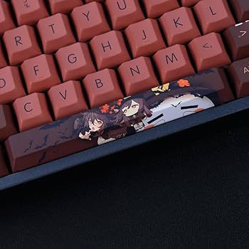 Amazon.co.jp: 原神Project 胡桃 キーキャップ キーキャップ