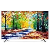 📺 TAMAÑO (Ver Figura) - Compatible con televisores modernos de 22 "- 80" LCD, LED, TV de plasma de la mayoría de las marcas, son aplicables a la mayoría de los televisores con partes superiores de menos de 2 "(5 cm) Asegúrese de MEDIR SU TV PRIMERO para determinar el tamaño de cubierta adecuado