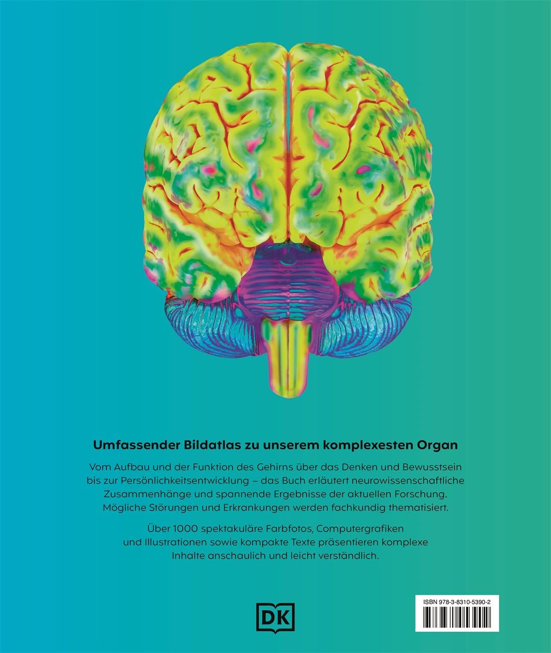 Das Gehirn: Anatomie, Sinneswahrnehmungen, Gedächtnis, Bewusstsein, Störungen. Aktualisierte Neuausgabe