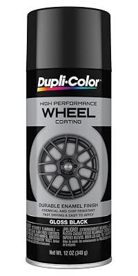 Dupli-Color HWP108 High Performance Wheel Paint Gloss Black product image