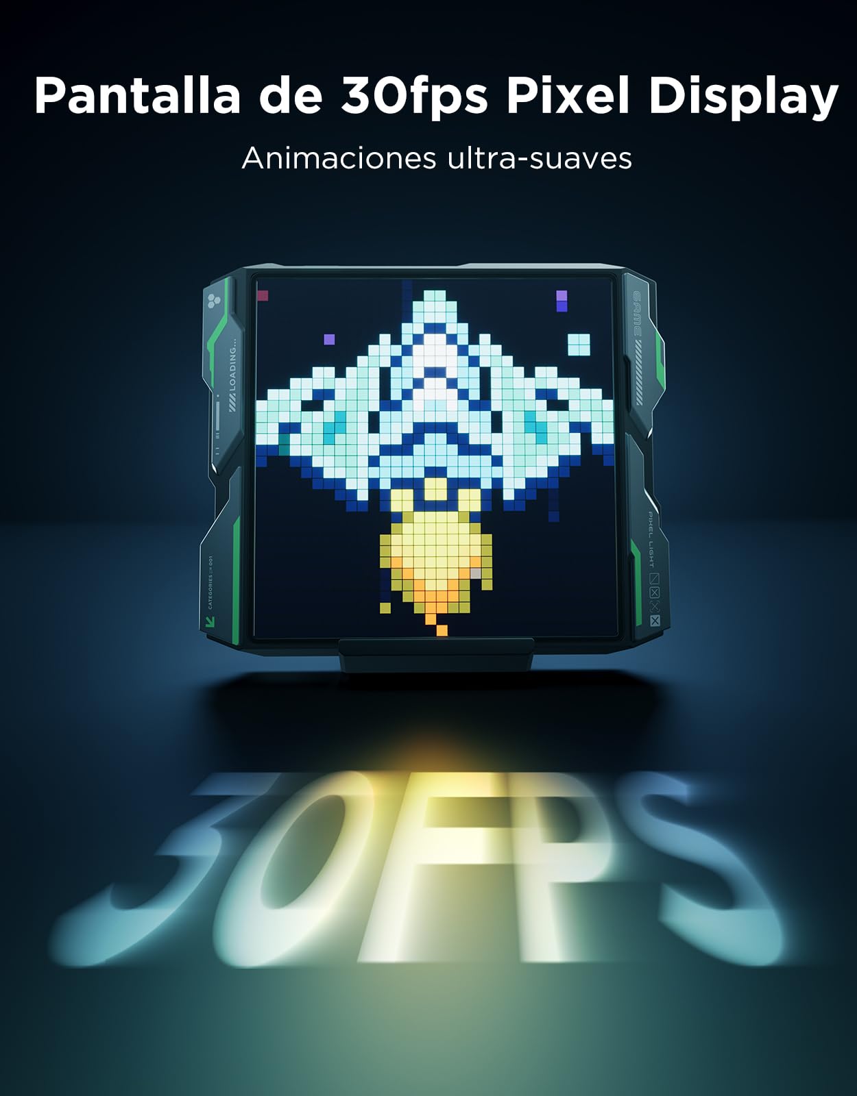 Govee Pixel Light Panel LED para Videojuegos 32 x 32 RGB | Compatible con AI, Función de Bricolaje, 150 Modos de Escena y 10 Modos de Música, 30 fps/s