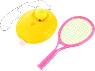 TOYANDONA 1 Juego Raquetas de Tenis Deportivo Exterior Entrenamiento de Coordinación y Reacción Actividades Interiores y Exteriores