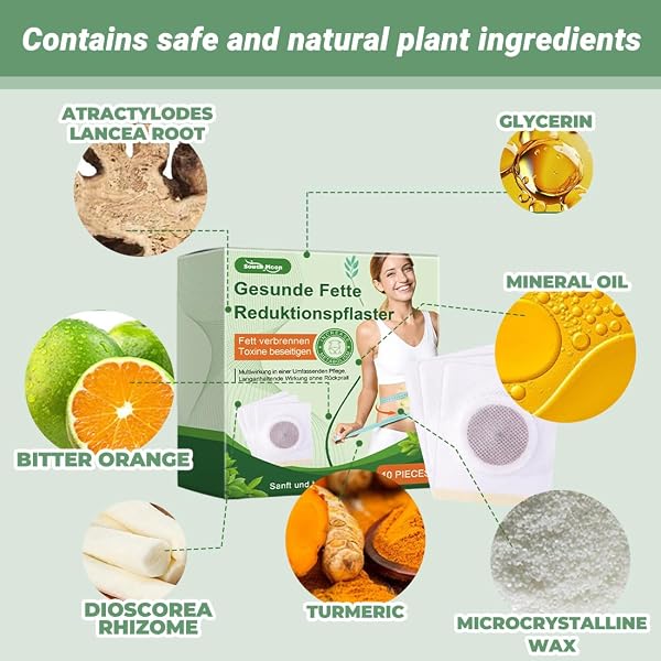 KEPYATI Cerotti Dimagranti, Patch Metabalance Bruciatore Rapido Di Grassi Per Equilibrio Metabolico, Ingredienti Naturali, Compresse Dimagranti, Per Tutti I Tipi Di Corpo (2 Scatole/20 Pcs) (30 PCS) - 3