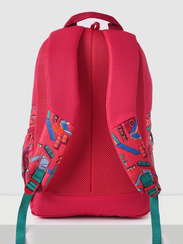 Image of Wiki Stylish Unisex Backpack Pack Durable & Lightweight backpack for Men & Women | Backpack for Office, Gym, Travel (18.5 Litre, Red)