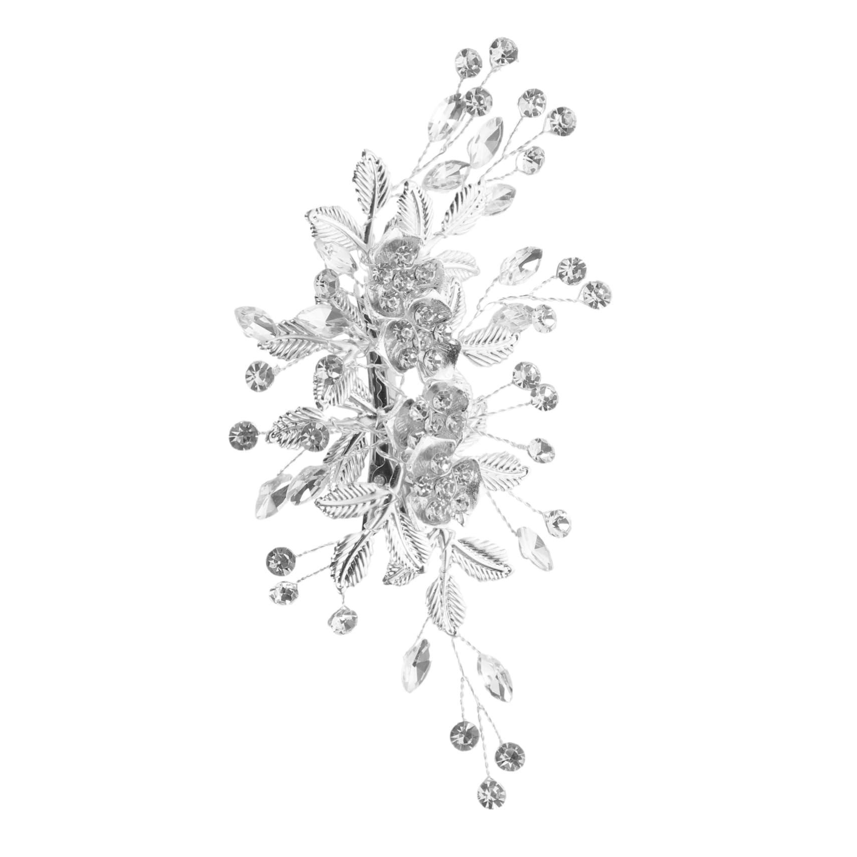 VICASKY 4 Pezzi Fermaglio Sposa con Luminosi Accessorio Matrimonio per Cerimonia e Damigelle Clip per Bride To Be e Addio Nubilato