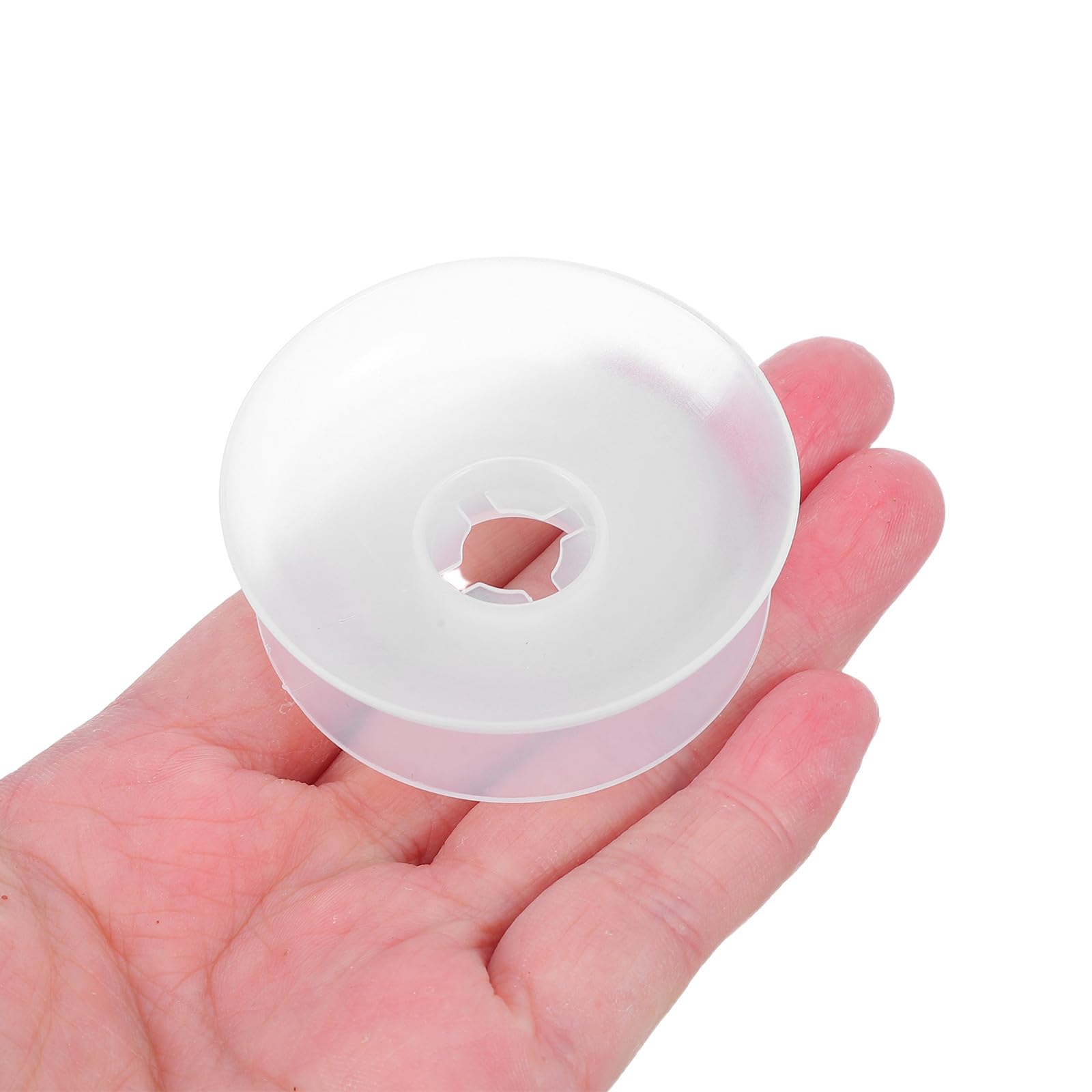 SHINEOFI 10pcs Bobines Vides en Plastique Blanc, Outil D'enroulement de Cordon Anti-emmêlement, Robuste et Pratique pour Gestion de Fil au Bureau Voyage