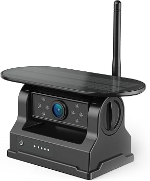 eRapta Magnetic Solar Wireless Backup Camera Compatible for AWTCM701/AWTCM702