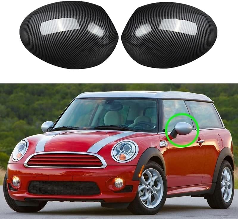 Coque de rétroviseur Mini R61 Paceman noir brillant finition premium - 2