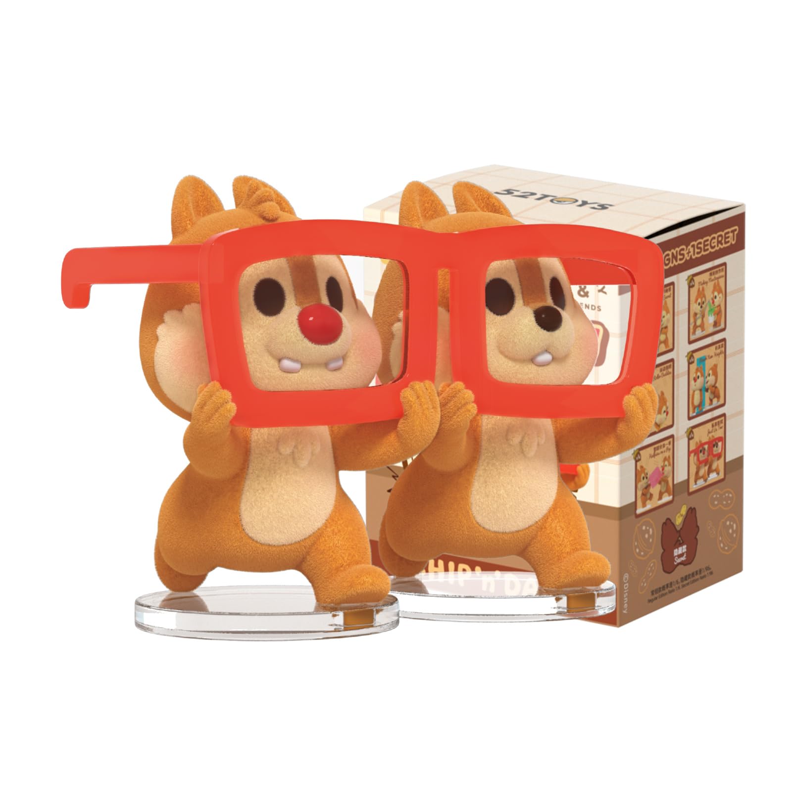 Amazon.co.jp: 52TOYS BLINDBOX Disney Chip 'n'Dale： Cuddle Crew